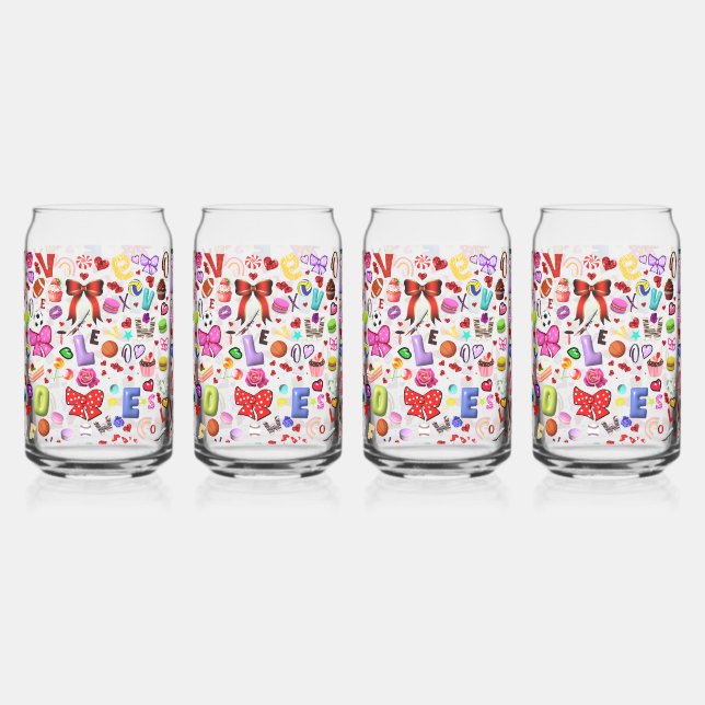 Vaso Con Forma De Lata Amor (Anverso)