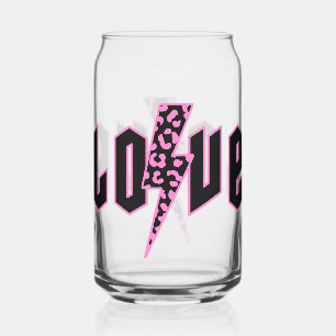 Vaso Con Forma De Lata Amor Leopard Print Lightning V2