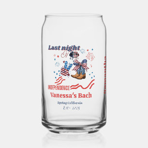 Vaso Con Forma De Lata Anoche de la independencia 4 de julio Bachelorett