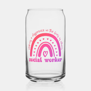 Vaso Con Forma De Lata Apreciación y graduación de los trabajadores socia