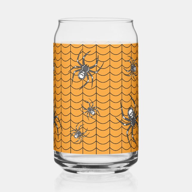 Vaso Con Forma De Lata Arañas en Desfile (Anverso)