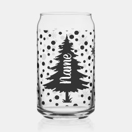 Vaso Con Forma De Lata Árbol de Navidad personalizado
