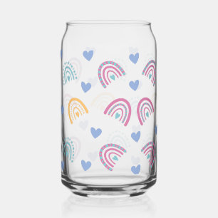 Vaso Con Forma De Lata Arcoíris