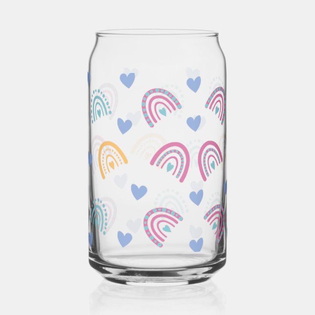 Vaso Con Forma De Lata Arcoiris (Anverso)