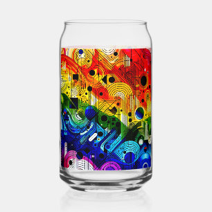 Vaso Con Forma De Lata Arcoiris 604 Siempre Estamos Aquí