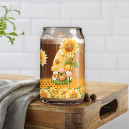 Vaso Con Forma De Lata Aroma de girasol amarillo