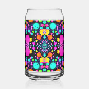 Vaso Con Forma De Lata arte abstracto brillante