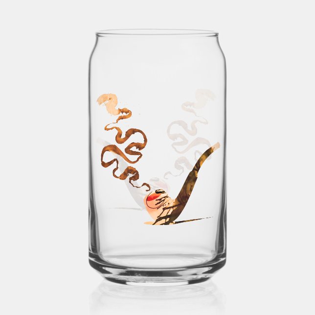 Vaso Con Forma De Lata Arte de fumar en pipa 1 (Anverso)