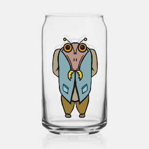 Vaso Con Forma De Lata Arte de la línea Bug