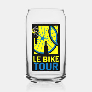 Vaso Con Forma De Lata Arte de Tour de Bicicleta
