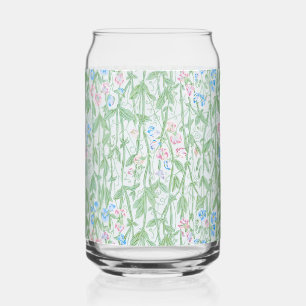 Vaso Con Forma De Lata Arte floral pastel de guisante dulce de William Mo