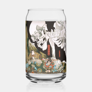 Vaso Con Forma De Lata Arte vintage de Ukiyo-e Kuniyoshi Espectro de Esqu