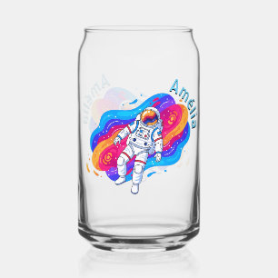 Vaso Con Forma De Lata Astronauta