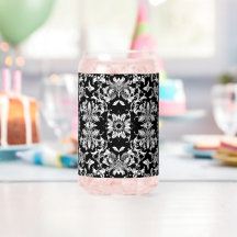 Audaz Diseño Botánico Negro: Naturaleza llamativa