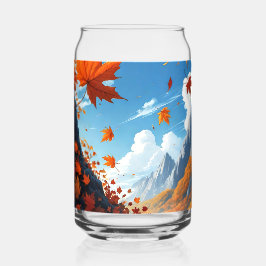 Vaso Con Forma De Lata Authumn leaves