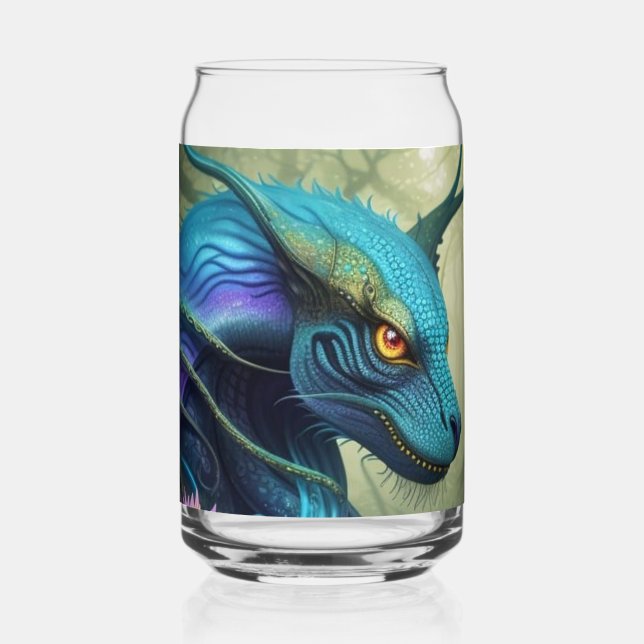 Vaso Con Forma De Lata „Azuris –Bewahrer des Zauberwaldes  (Reverso )