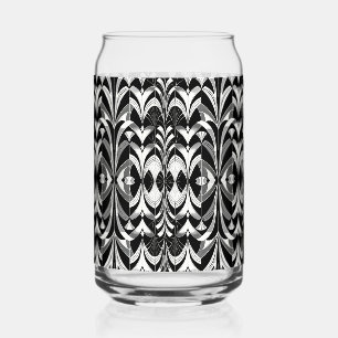 VASO CON FORMA DE LATA B&W
