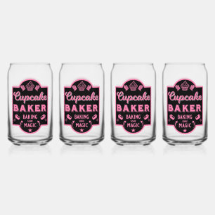 Vaso Con Forma De Lata Baker maestro de pasteles