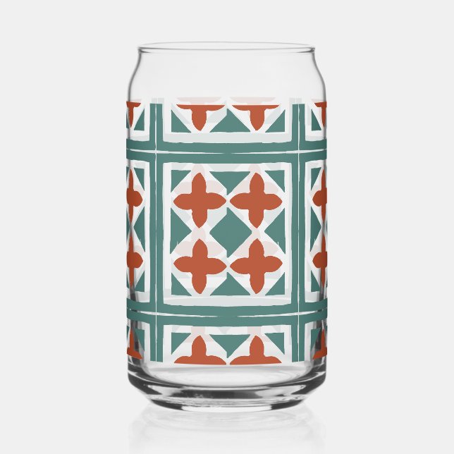 Vaso Con Forma De Lata Baldosas Andaluzas 15 (Derecha)