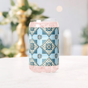 Vaso Con Forma De Lata Baldosas mediterráneas, portuguesas, azulejo, mall