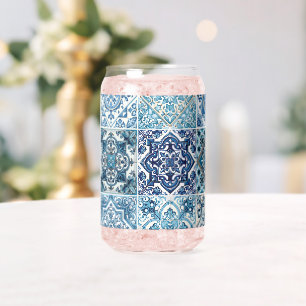 Vaso Con Forma De Lata Baldosas mediterráneas, portuguesas, azulejo, mall