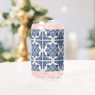 Vaso Con Forma De Lata Baldosas mediterráneas, portuguesas, azulejo, mall