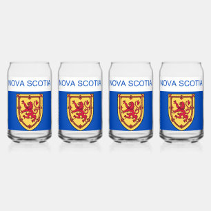 Vaso Con Forma De Lata Bandera de Nueva Escocia