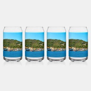 Vaso Con Forma De Lata Bandera del puerto de Antipaxos
