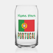 Bandera portuguesa de Portugal Verde Personalizaci