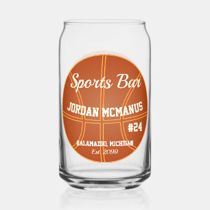 Vaso Con Forma De Lata Bar de deportes de baloncesto Cerveza 