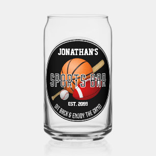Vaso Con Forma De Lata Bar deportivo Salón Bebida Drinkware
