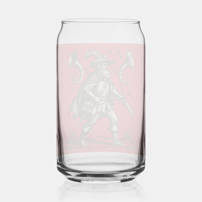 Vaso Con Forma De Lata Barbatos Ecos de la Caza (Anverso)