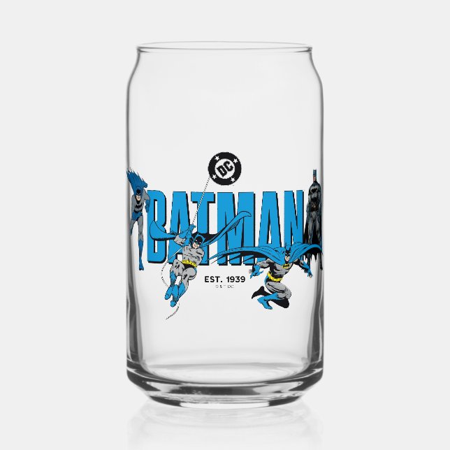 Vaso Con Forma De Lata Batman Legends Forever Graphic (Anverso)