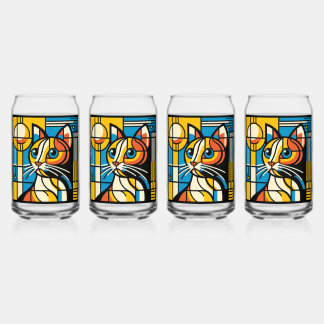 Vaso Con Forma De Lata Bauhaus Cat Masterpiece