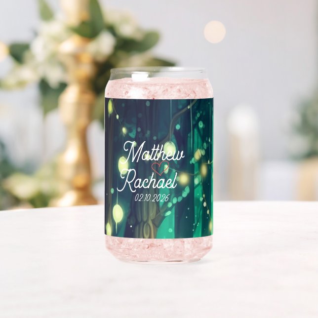 Vaso Con Forma De Lata Beautiful Wedding  (Insitu (Boda))