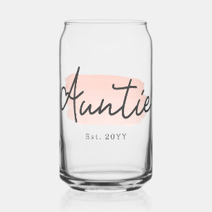 Vaso Con Forma De Lata Bebé de tía minimalista cepillo rosado sacude a tí