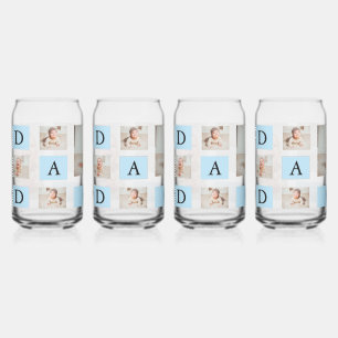 Vaso Con Forma De Lata Bebé y DAD personalizados