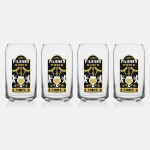 Vaso Con Forma De Lata Bebedores de cerveza de pilsner alemanes