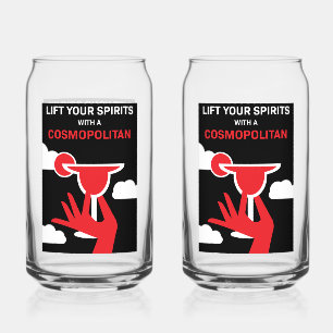 Vaso Con Forma De Lata Bebida de cóctel cosmopolita