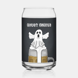 Vaso Con Forma De Lata Bebidas Fantasmales