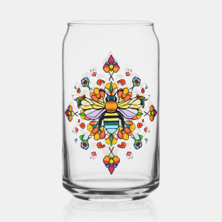 Vaso Con Forma De Lata Bee Cathedral Drinkware Set