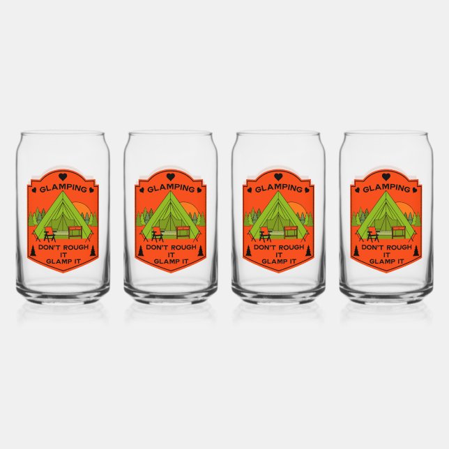 Vaso Con Forma De Lata Bell Tent Glaming (Anverso)