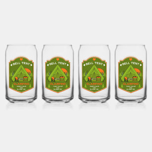 Vaso Con Forma De Lata Bell Tent Glaming