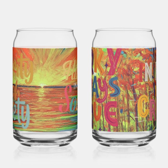 Vaso Con Forma De Lata Belleza natural de Enivormant (Izquierda)