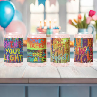 Vaso Con Forma De Lata Belleza natural del enivormento