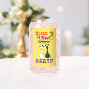 Vaso Con Forma De Lata Bienvenidos A Cuatro Fiestas Legales