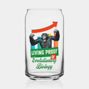 Vaso Con Forma De Lata Biología Evolutiva Humor de Primates
