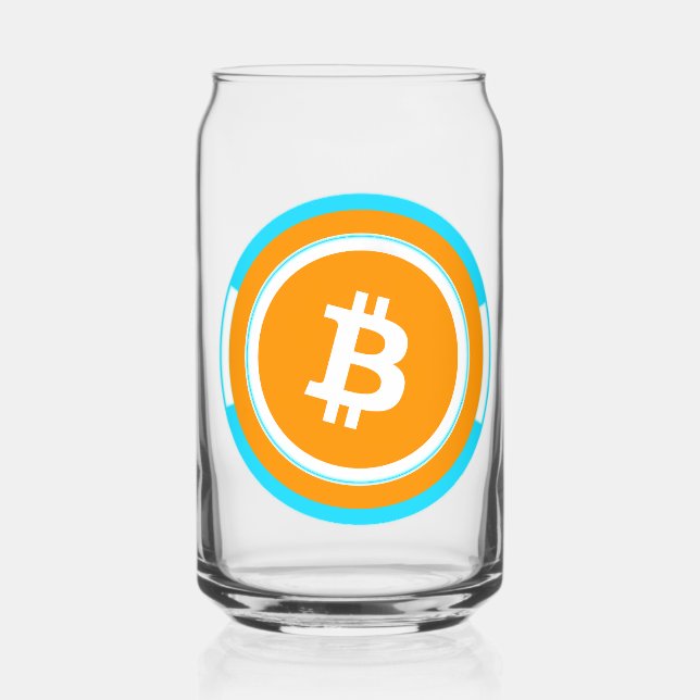 Vaso Con Forma De Lata bitcoin (Anverso)