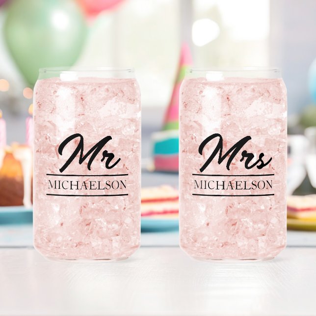 Vaso Con Forma De Lata Boda de pareja (Insitu (Cumpleaños))