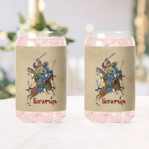 Vaso Con Forma De Lata Bogatyr ruso medieval